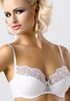 Gaia Gabriela white bra