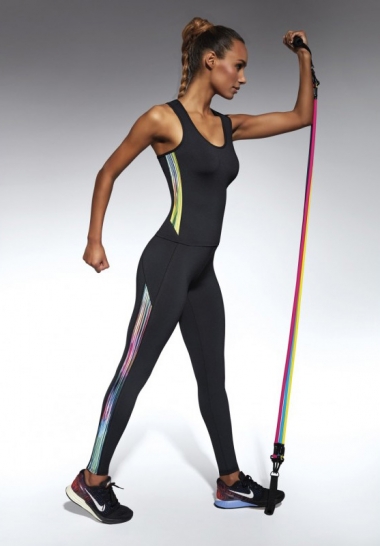 Yoga Pants Bas Bleu Cosmic